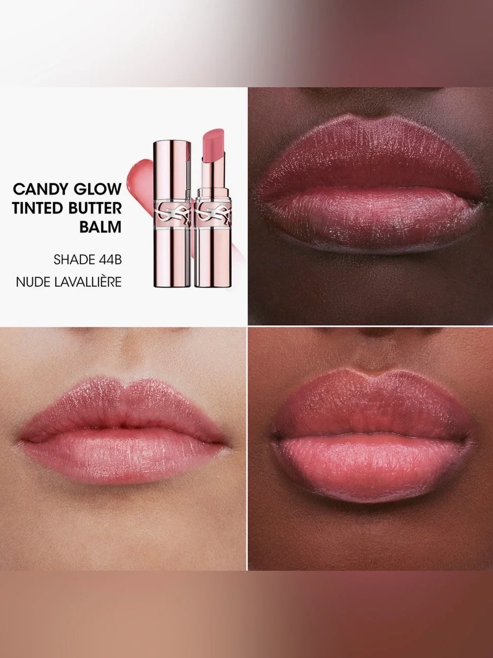 Yves Saint Laurent Candy Glow Tinted Butter Balm Hydrating Lipstick